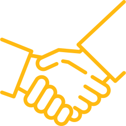 Payment Solution Providers handshake icon