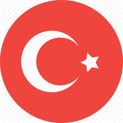 circle turkey flag nation country 512